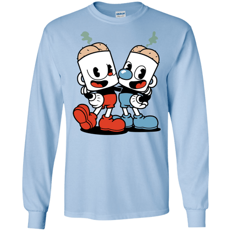 T-Shirts Light Blue / S Butthead Men's Long Sleeve T-Shirt