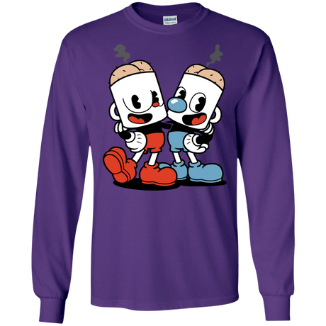 T-Shirts Purple / S Butthead Men's Long Sleeve T-Shirt