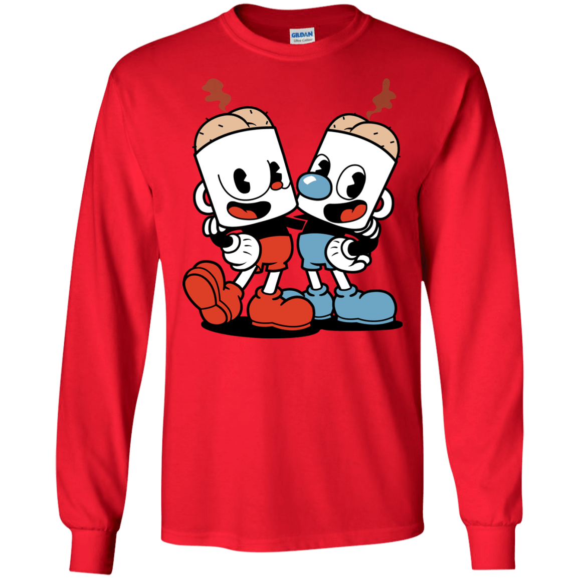 T-Shirts Red / S Butthead Men's Long Sleeve T-Shirt