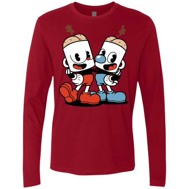 T-Shirts Cardinal / S Butthead Men's Premium Long Sleeve