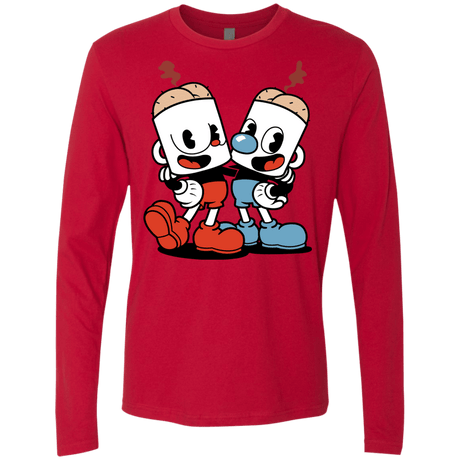 T-Shirts Red / S Butthead Men's Premium Long Sleeve