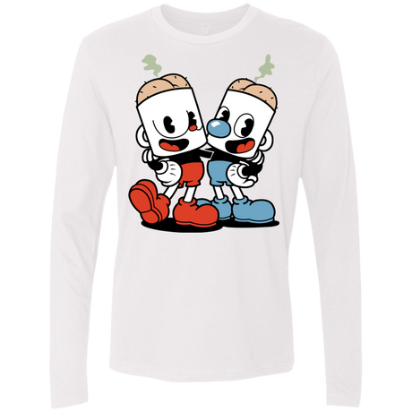 T-Shirts White / S Butthead Men's Premium Long Sleeve
