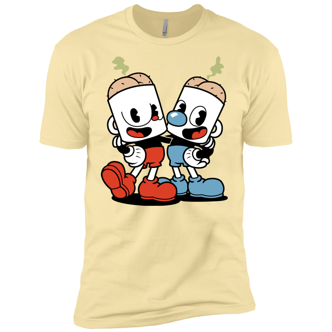 T-Shirts Banana Cream / X-Small Butthead Men's Premium T-Shirt