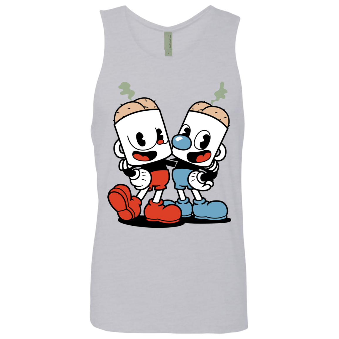 T-Shirts Heather Grey / S Butthead Men's Premium Tank Top