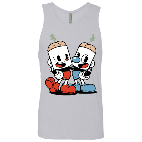 T-Shirts Heather Grey / S Butthead Men's Premium Tank Top