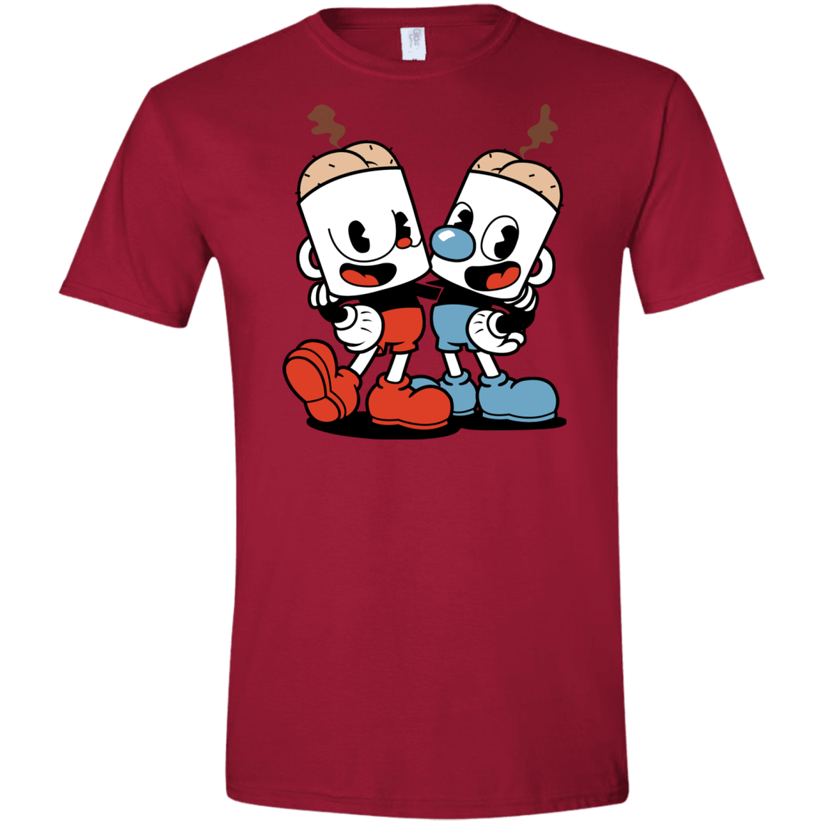 T-Shirts Cardinal Red / S Butthead Men's Semi-Fitted Softstyle