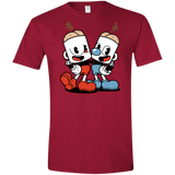 T-Shirts Cardinal Red / S Butthead Men's Semi-Fitted Softstyle