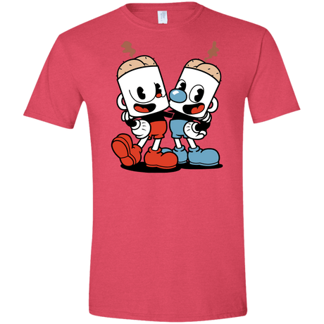 T-Shirts Heather Red / S Butthead Men's Semi-Fitted Softstyle