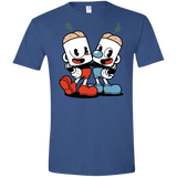 T-Shirts Heather Royal / X-Small Butthead Men's Semi-Fitted Softstyle