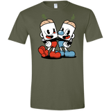 T-Shirts Military Green / S Butthead Men's Semi-Fitted Softstyle