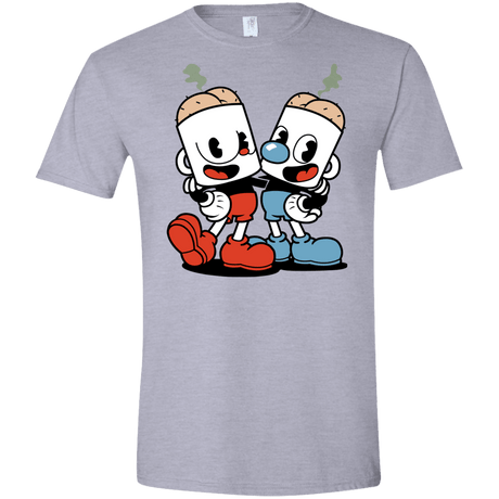 T-Shirts Sport Grey / X-Small Butthead Men's Semi-Fitted Softstyle