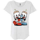 T-Shirts Heather White / X-Small Butthead Triblend Dolman Sleeve