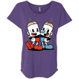 T-Shirts Purple Rush / X-Small Butthead Triblend Dolman Sleeve