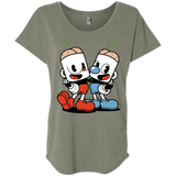 T-Shirts Venetian Grey / X-Small Butthead Triblend Dolman Sleeve