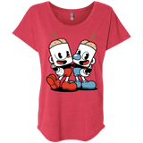 T-Shirts Vintage Red / X-Small Butthead Triblend Dolman Sleeve