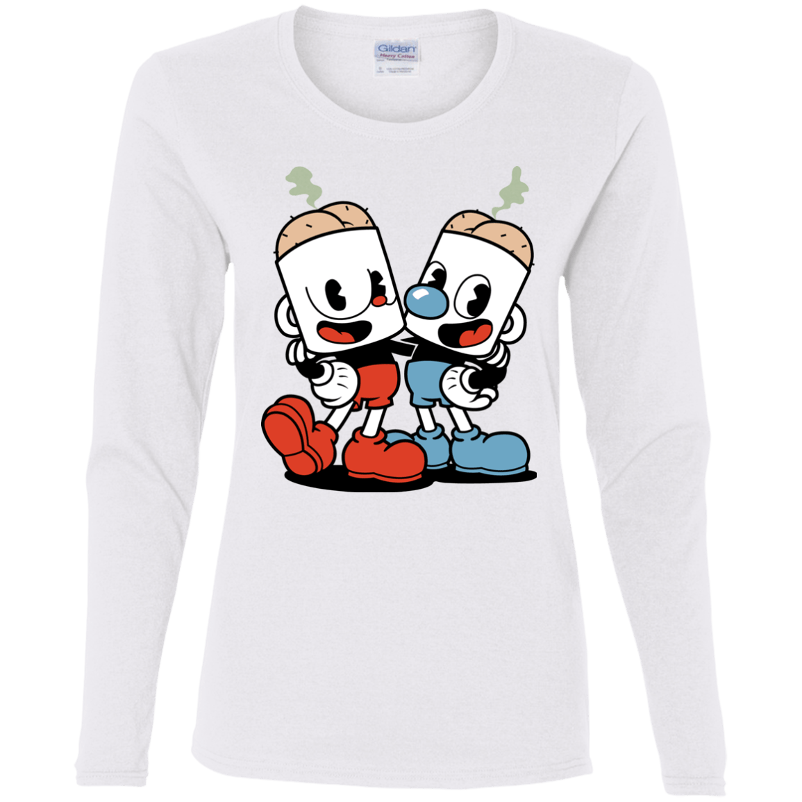 T-Shirts White / S Butthead Women's Long Sleeve T-Shirt