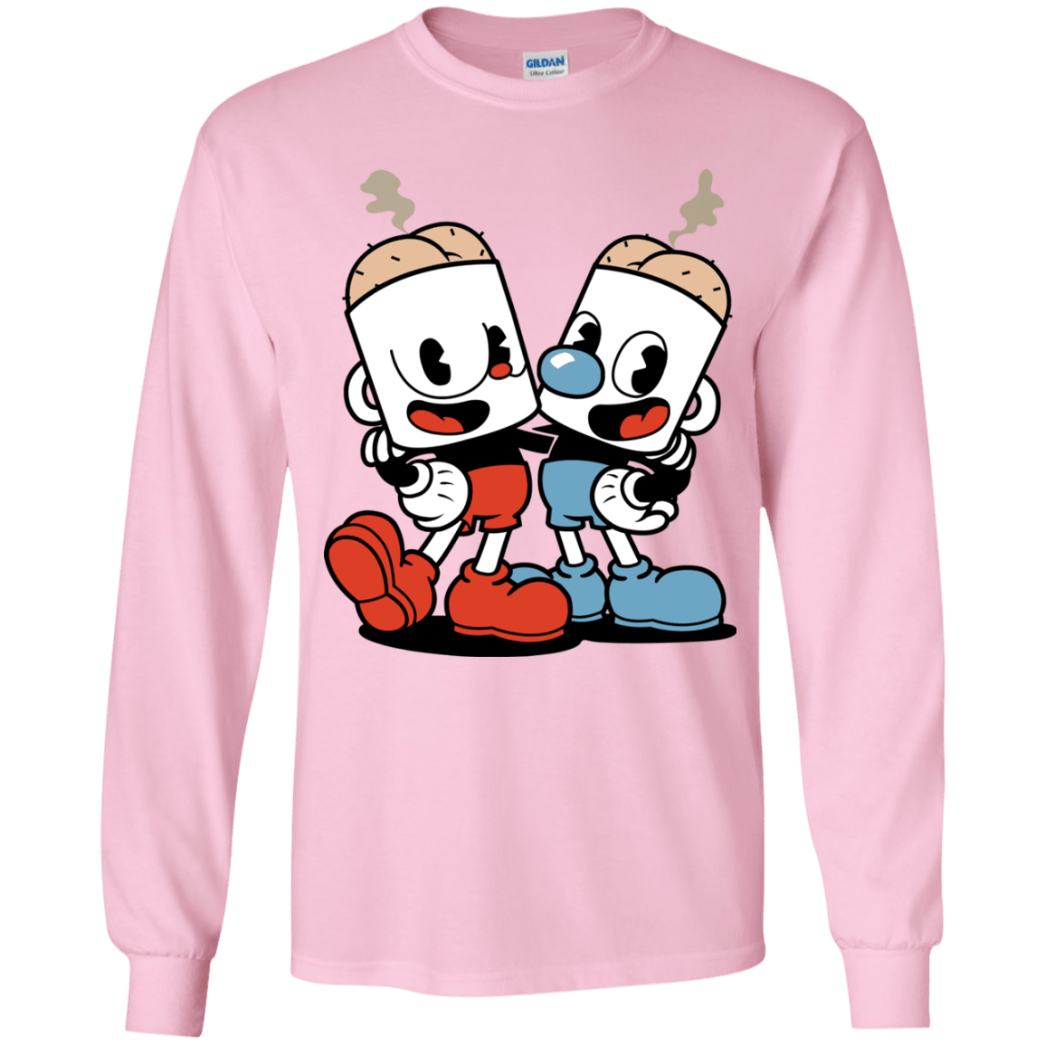 T-Shirts Light Pink / YS Butthead Youth Long Sleeve T-Shirt