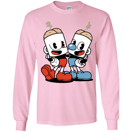 T-Shirts Light Pink / YS Butthead Youth Long Sleeve T-Shirt