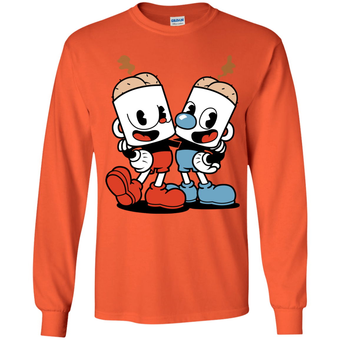 T-Shirts Orange / YS Butthead Youth Long Sleeve T-Shirt