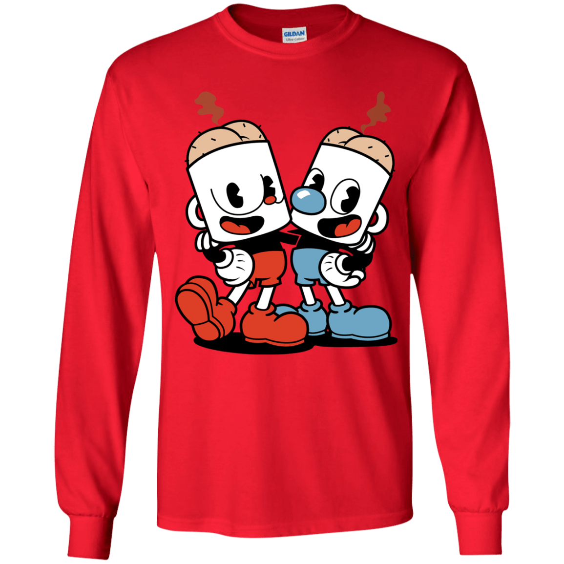 T-Shirts Red / YS Butthead Youth Long Sleeve T-Shirt