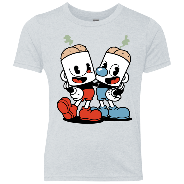 T-Shirts Heather White / YXS Butthead Youth Triblend T-Shirt