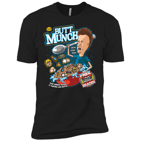 T-Shirts Black / YXS Buttmunch Cereal Boys Premium T-Shirt