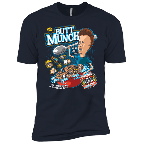 T-Shirts Midnight Navy / YXS Buttmunch Cereal Boys Premium T-Shirt