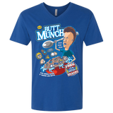 T-Shirts Royal / X-Small Buttmunch Cereal Men's Premium V-Neck