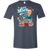 T-Shirts Heather Navy / S Buttmunch Cereal Men's Semi-Fitted Softstyle