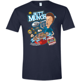 T-Shirts Navy / X-Small Buttmunch Cereal Men's Semi-Fitted Softstyle