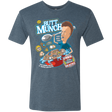 T-Shirts Indigo / S Buttmunch Cereal Men's Triblend T-Shirt