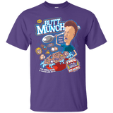 T-Shirts Purple / S Buttmunch Cereal T-Shirt
