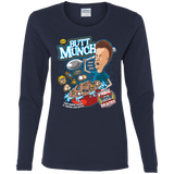 T-Shirts Navy / S Buttmunch Cereal Women's Long Sleeve T-Shirt