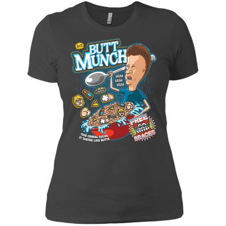T-Shirts Heavy Metal / X-Small Buttmunch Cereal Women's Premium T-Shirt
