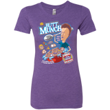 T-Shirts Purple Rush / S Buttmunch Cereal Women's Triblend T-Shirt