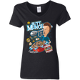T-Shirts Black / S Buttmunch Cereal Women's V-Neck T-Shirt