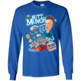 T-Shirts Royal / YS Buttmunch Cereal Youth Long Sleeve T-Shirt