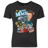 T-Shirts Vintage Black / YXS Buttmunch Cereal Youth Triblend T-Shirt