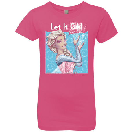 T-Shirts Hot Pink / YXS By Royal Decree Girls Premium T-Shirt