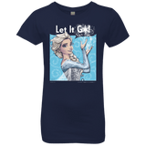 T-Shirts Midnight Navy / YXS By Royal Decree Girls Premium T-Shirt