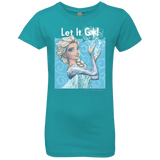 T-Shirts Tahiti Blue / YXS By Royal Decree Girls Premium T-Shirt