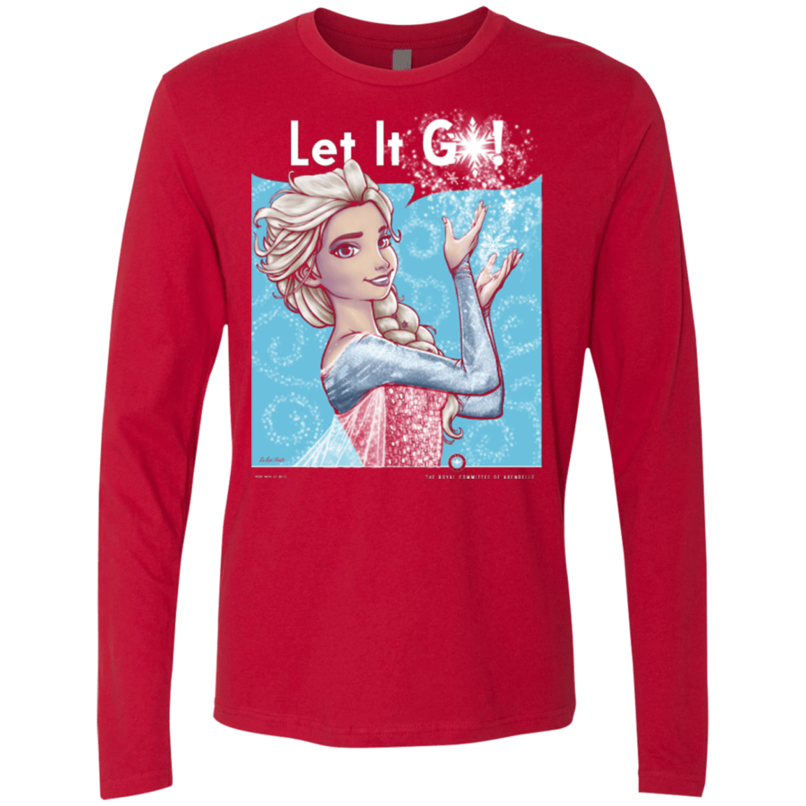 T-Shirts Red / Small By Royal Decree Men's Premium Long Sleeve