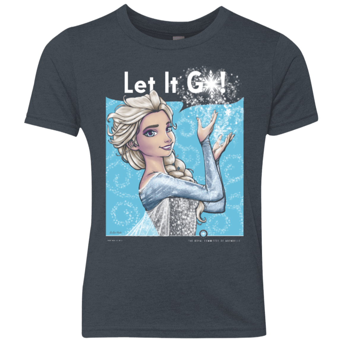 T-Shirts Vintage Navy / YXS By Royal Decree Youth Triblend T-Shirt