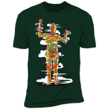 T-Shirts Forest Green / S C Trippy O Men's Premium T-Shirt