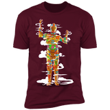 T-Shirts Maroon / S C Trippy O Men's Premium T-Shirt