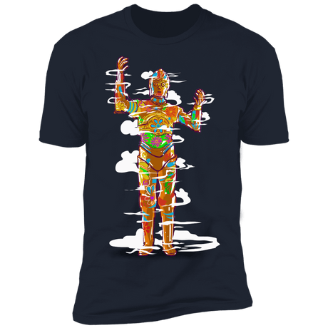 T-Shirts Midnight Navy / S C Trippy O Men's Premium T-Shirt