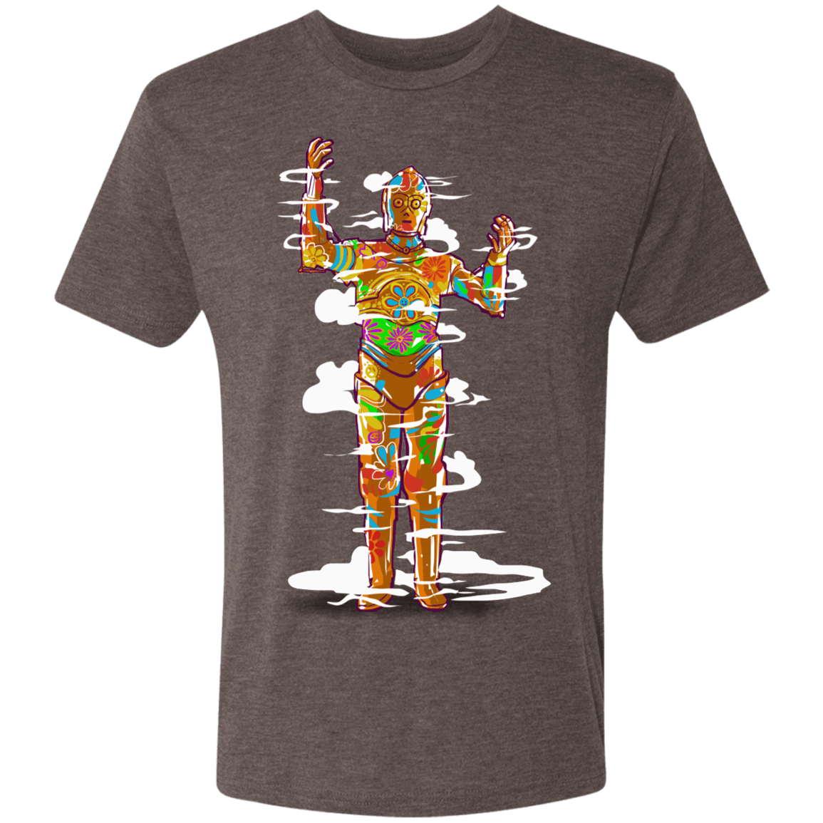 T-Shirts Macchiato / S C Trippy O Men's Triblend T-Shirt