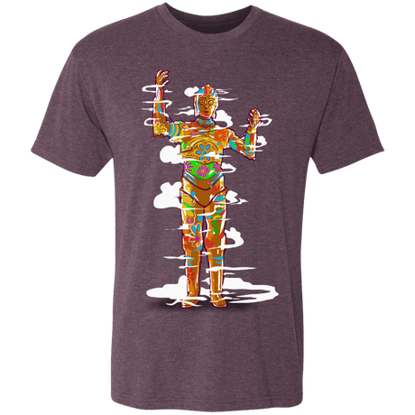 T-Shirts Vintage Purple / S C Trippy O Men's Triblend T-Shirt