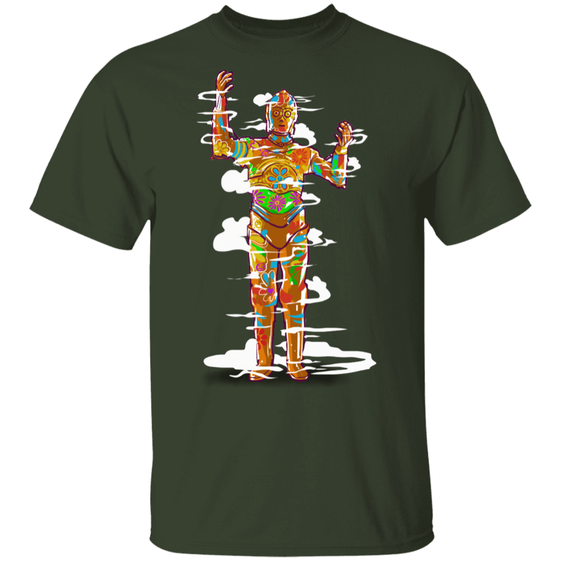 T-Shirts Forest / S C Trippy O T-Shirt