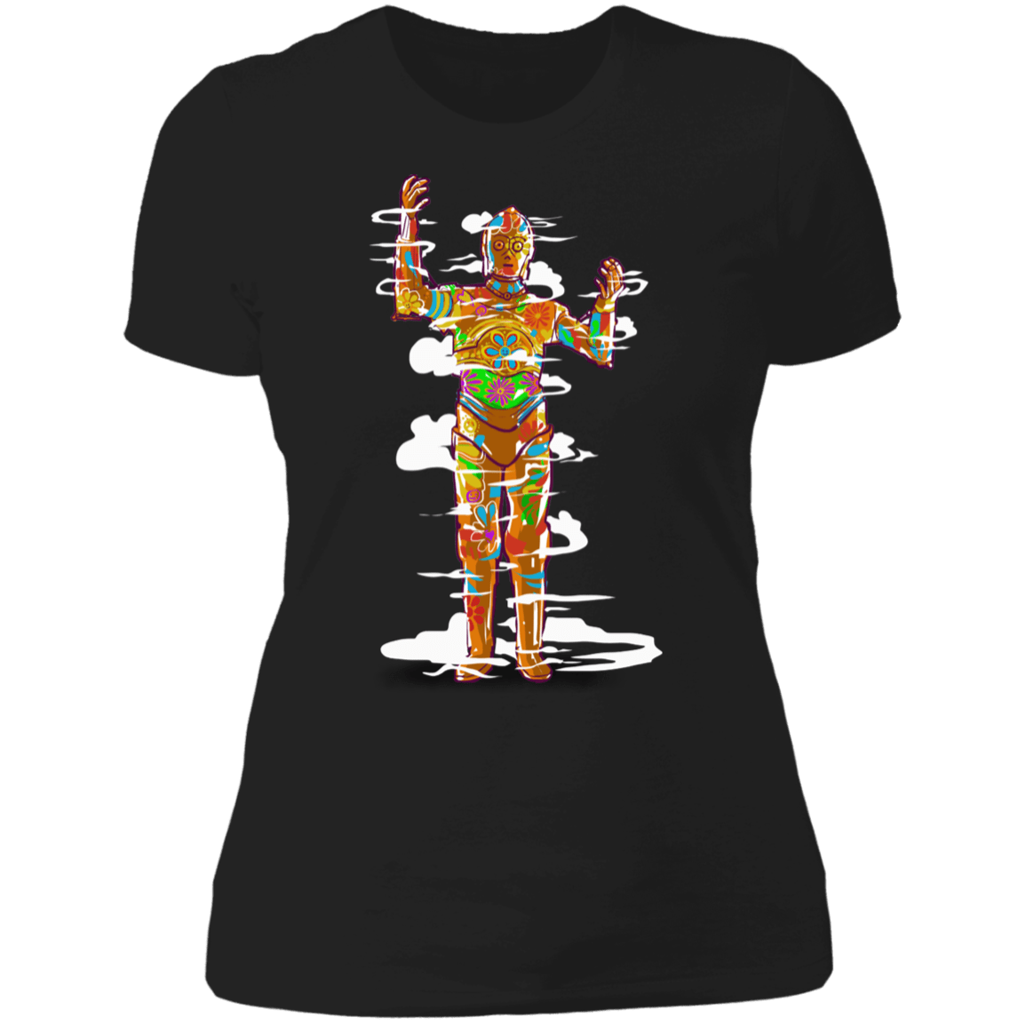 T-Shirts Black / S C Trippy O Women's Premium T-Shirt